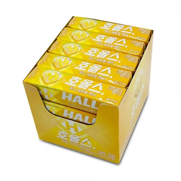 호올스 허니레몬향 캔디 27.9g x 20개 (1통) 홀스