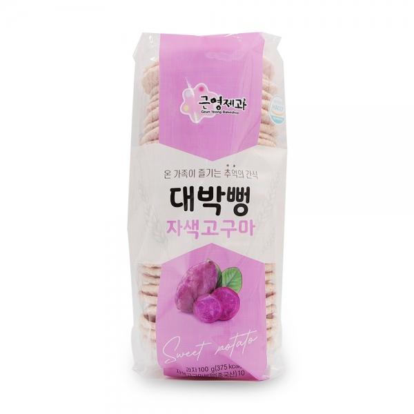 근영제과 대박뻥 자색고구마 100g 뻥튀기