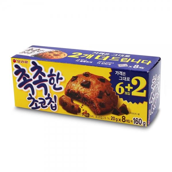 오리온 촉촉한 초코칩 160g