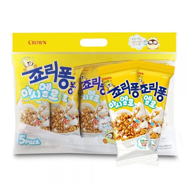 크라운 죠리퐁 마시멜로 195g (39g x 5개입)