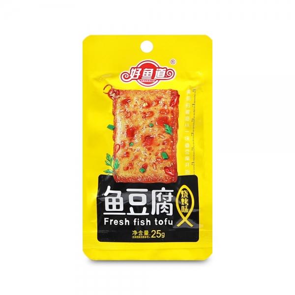 중국간식 유도우푸 샤오카오웨이 바베큐맛 25g 어두부 어묵