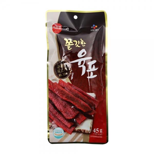 CJ 이츠웰 더쫄깃한 육포 45g