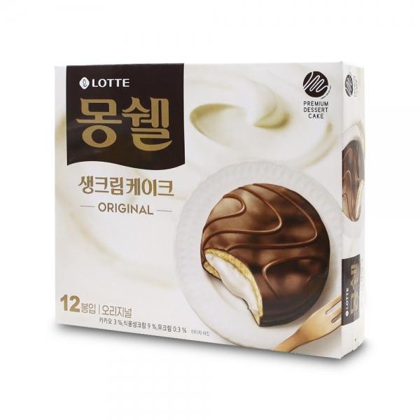 롯데 몽쉘 생크림 케이크 오리지널 408g