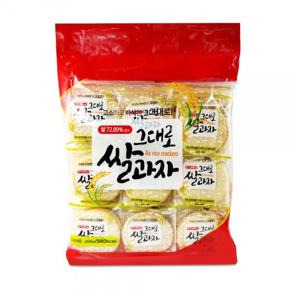 그대로 쌀과자 200g
