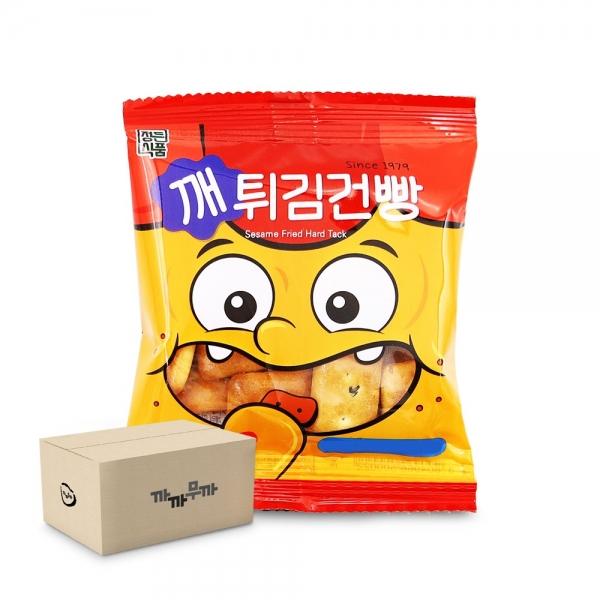 정든 깨튀김 건빵 30g (1박스-100개)