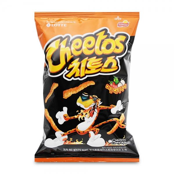 롯데 치토스 매콤달콤한맛 82g
