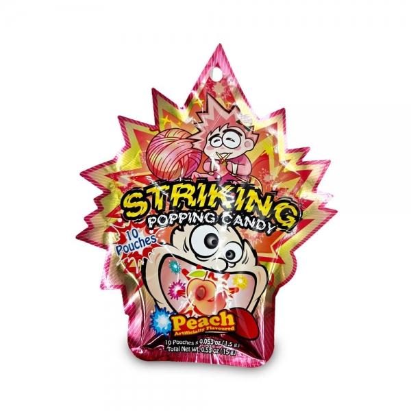스트라이킹 팝핑캔디 복숭아맛 15g