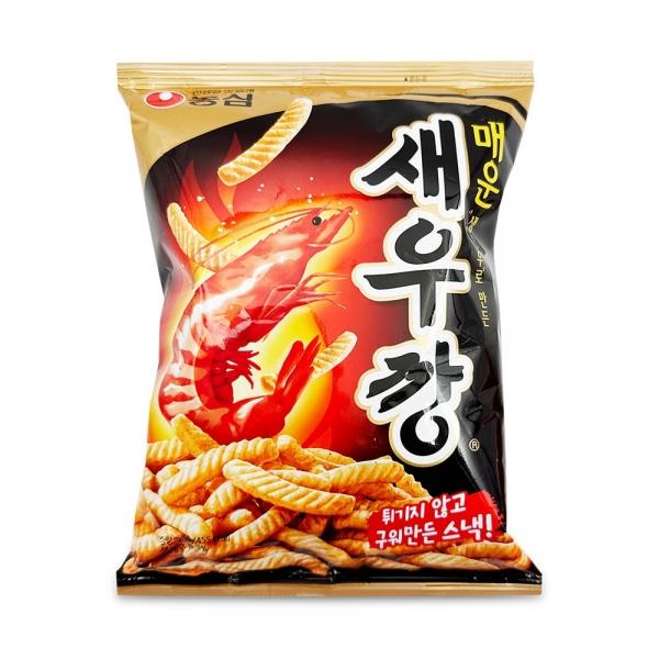 농심 매운 새우깡 90g