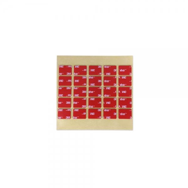 3M VHB 4910 투명 폼 사각 양면테이프 17x22mm 25개입