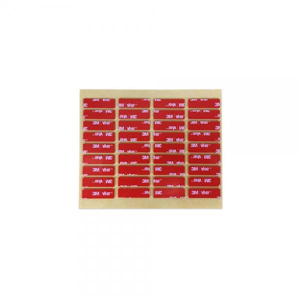 3M VHB 4910 투명 폼 사각 양면테이프 10x35mm 36개입