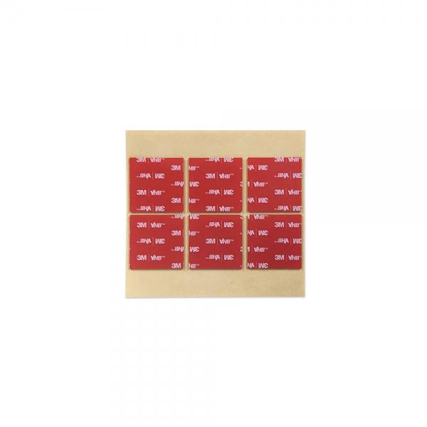 3M VHB 4910 투명 폼 사각 양면테이프 43x43mm 6개입