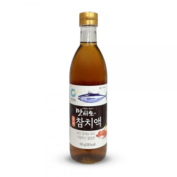청정원 맛선생 꽃게 참치액 950ml