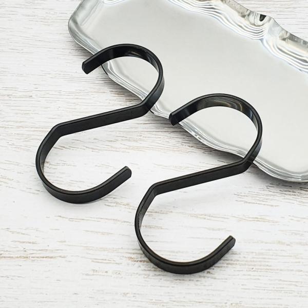 S고리 블랙 10mm