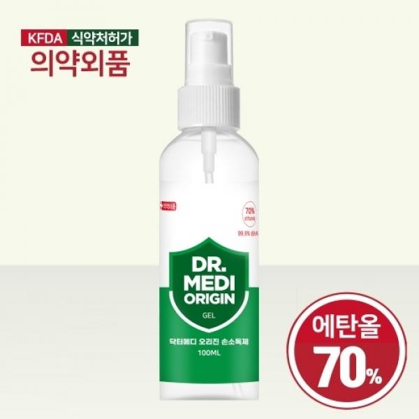 닥터메디 오리진 겔 손소독제 100ml 1개