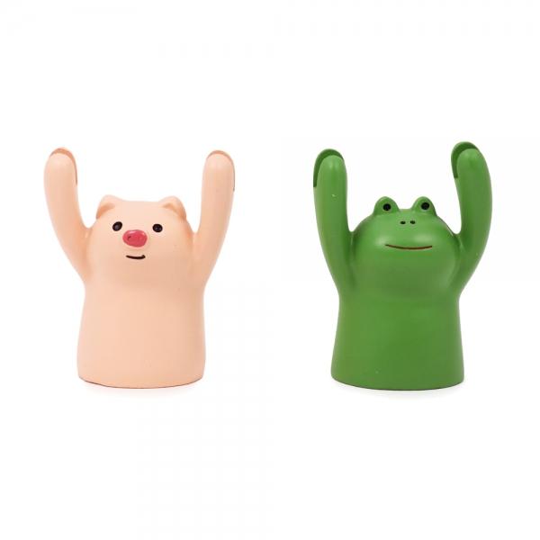 수납 동물 명함 홀더