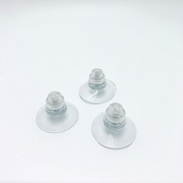 32mm 투명 초강력 압착판 나사 큐방 흡착판