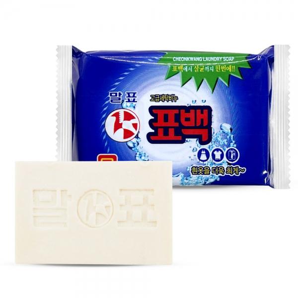 말표 표백 세탁비누 230g 얼룩제거 찌든때 빨래비누