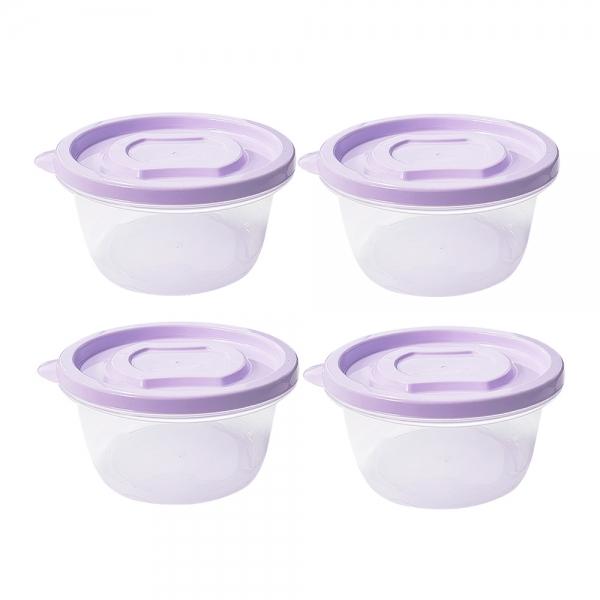 이라이프 튼튼 간편 보관용기 원형 120ml 4개입