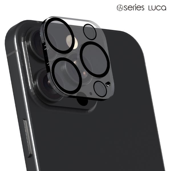 16 프로/16 프로맥스 (iPhone16 Pro/16 ProMax) 루카 다이아 블랙링 강화유리 카메라 렌즈보호필름 LF-02