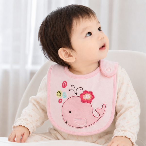 3겹 캐릭터 턱받이