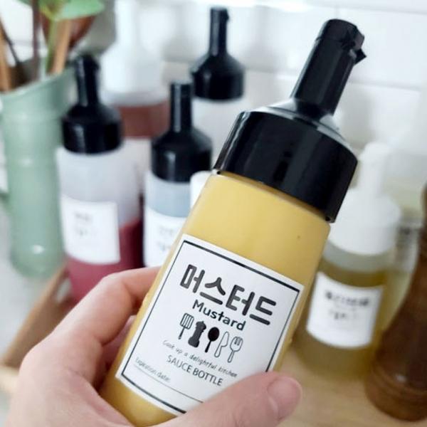 원터치 소스병 대 470ml