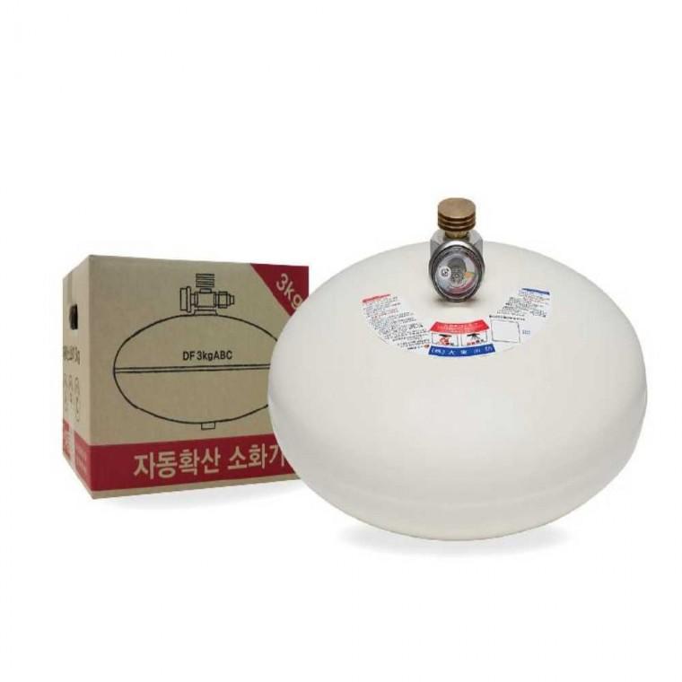 소화기 자동확산 분말 3K 후렌지포함