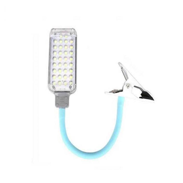 자바라 LED 집게형 충전식34구