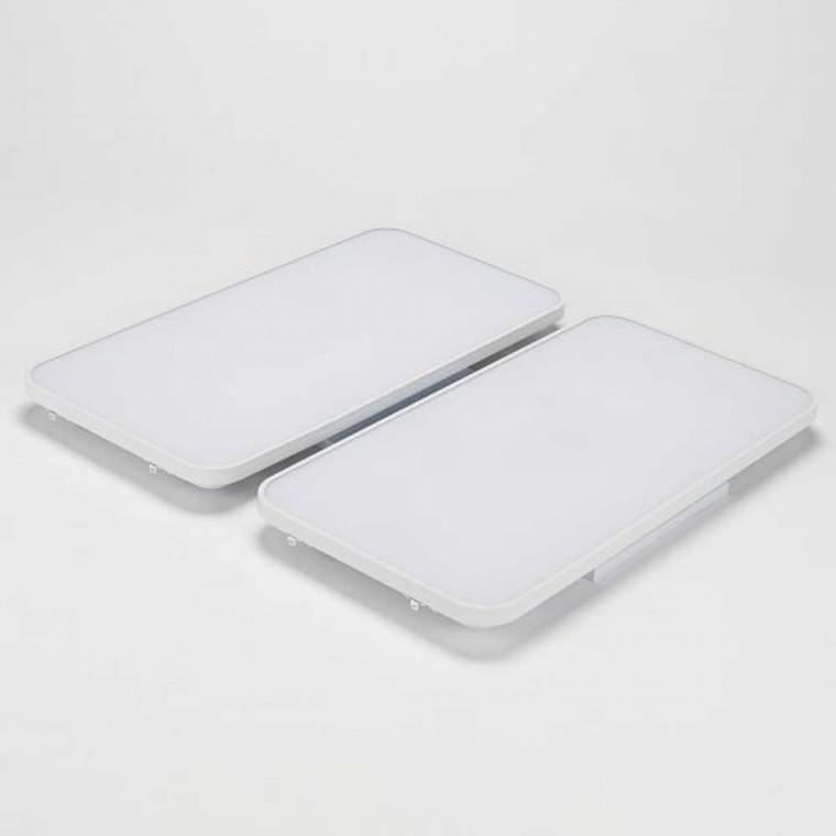 거실등 LED 슬림 4등 100W 주광