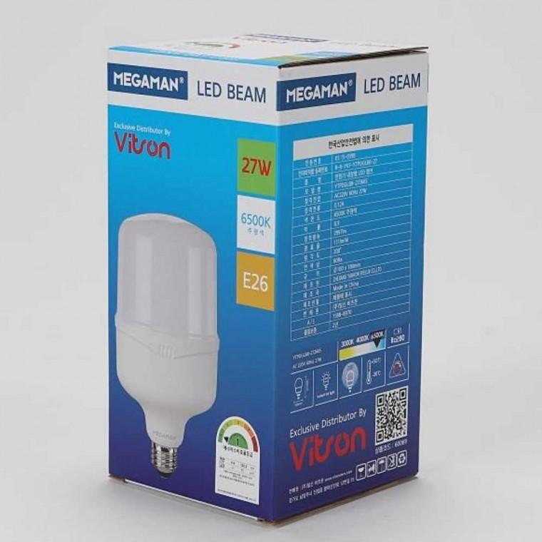 빔 벌브 LED 27W 주광 E26