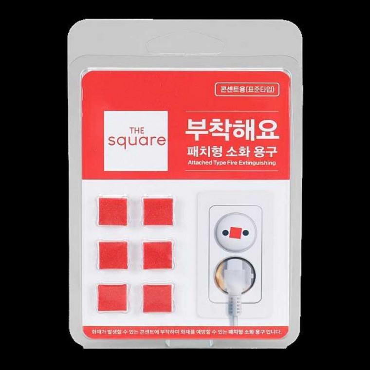 자동소화스티커 패치형 1팩 6EA 매장전용 표준형