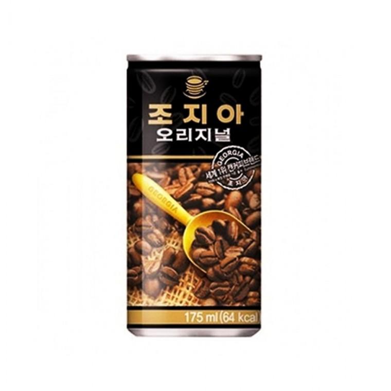 조지아 오리지널 미니 캔 175ml 30개입 인스턴트 커피 카페인 음료 대용량