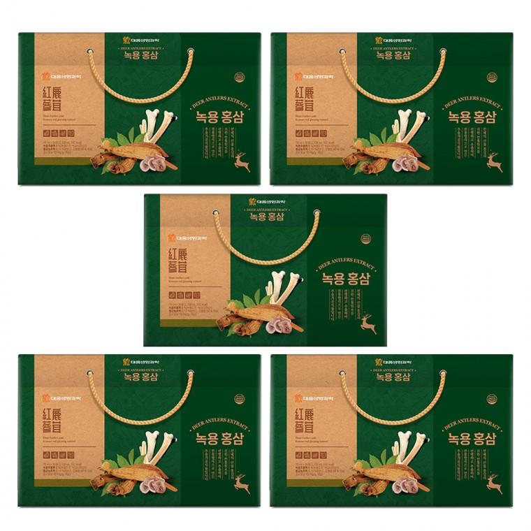 녹용홍삼 70ml 30포 5박스