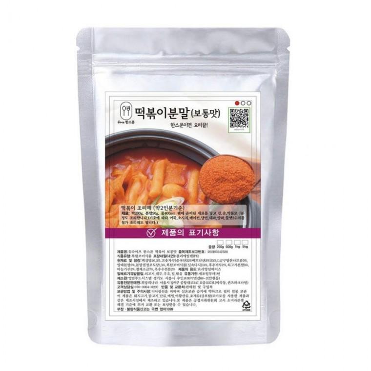 간편 떡볶이소스 떡볶이 양념 분말 250g