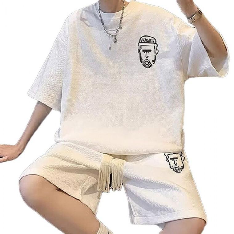 트레이닝복 세트 남자 츄리닝 데일리 여름 반팔 반바지