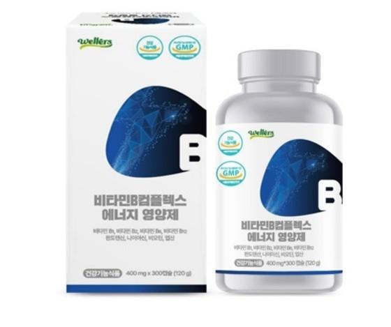 비타민B 컴플렉스 에너지 영양제 400mg x 300캡슐(10개월분)