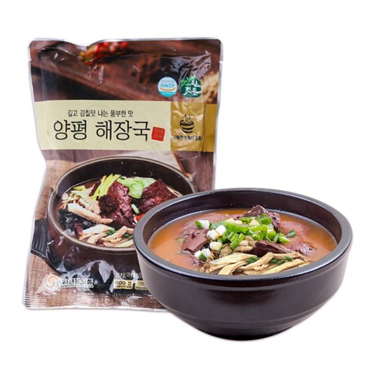 자연깃든 양평해장국 600g 25개(1박스)