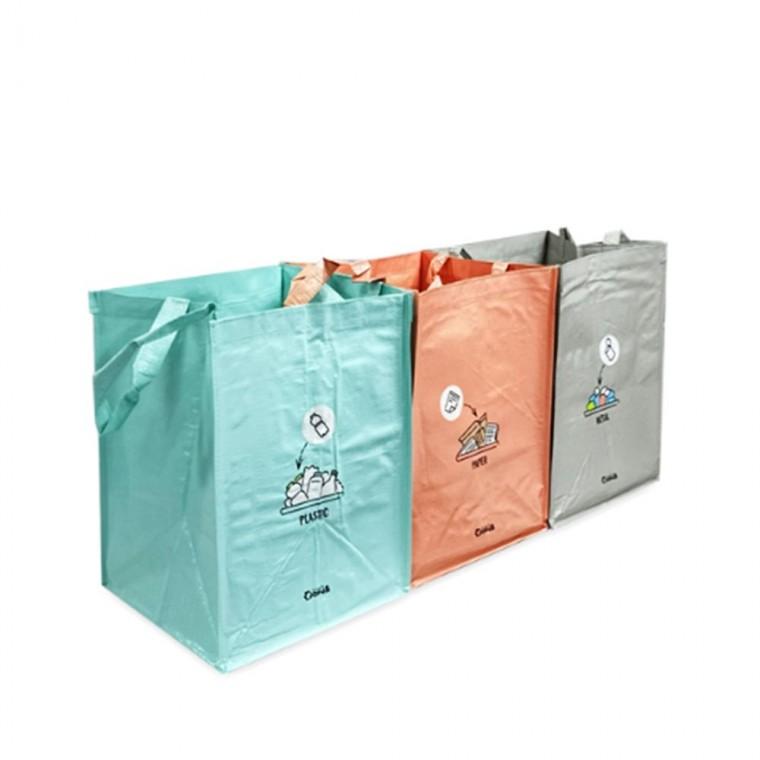 재활용 분리수거함 플라스틱 분리수거백 종이 바구니