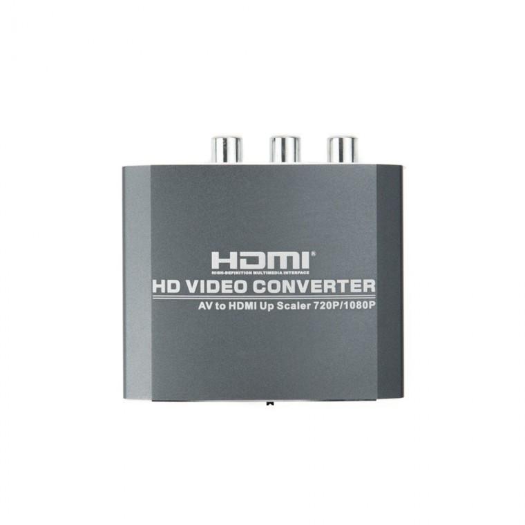 AV to HDMI 변환기 컨버터 / 비디오 오디오 Converter 아날로그