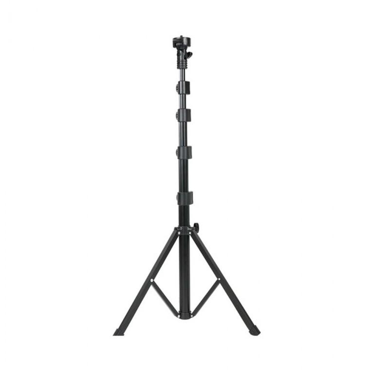 4단 높이조절 삼각대 다용도 카메라 캠코더 스마트폰 홀더 마운트 볼헤드 LED 조명 거치 야외촬영