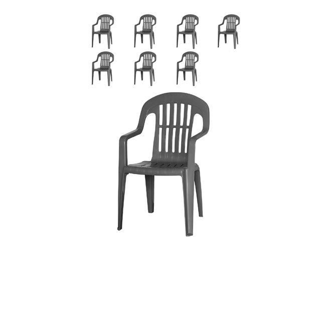 어디서나 편안한 휴식이 가능한 팔걸이 의자 X 8개입