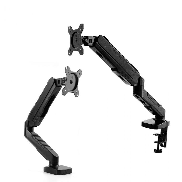고강도 모니터암 / 회전 3관절 모니터 거치대 38-68cm