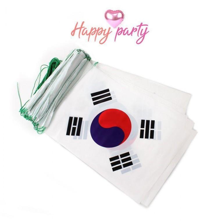 행사 개업식 운동회 태극기 비닐 (5개입)