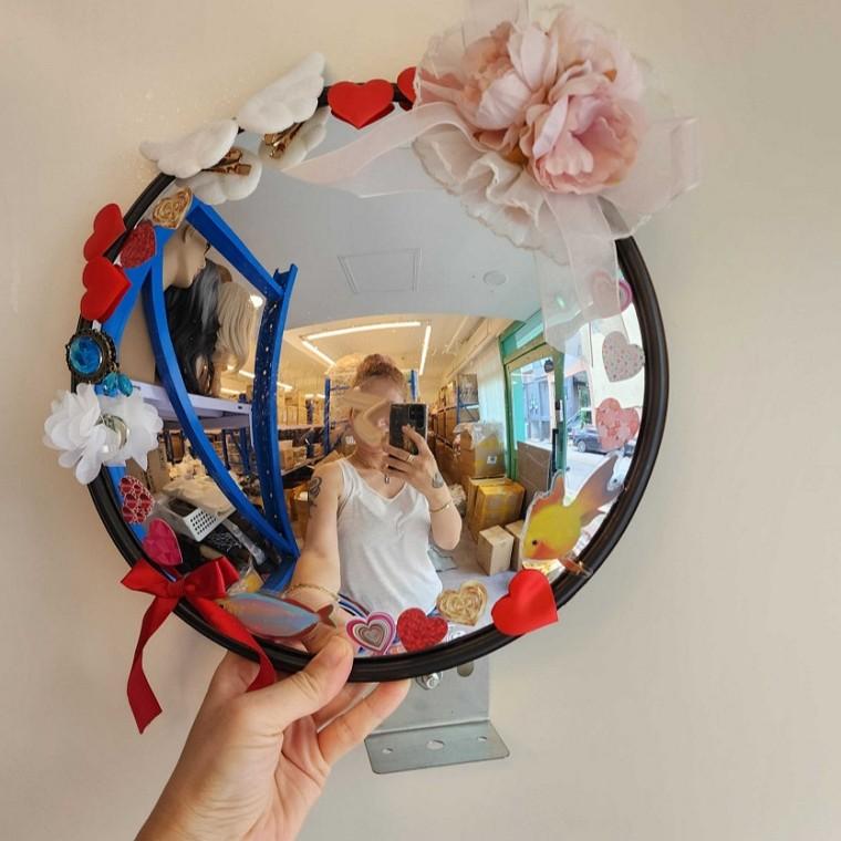 반사경 30cm 볼록렌즈 DIY 코너 사이드 거울