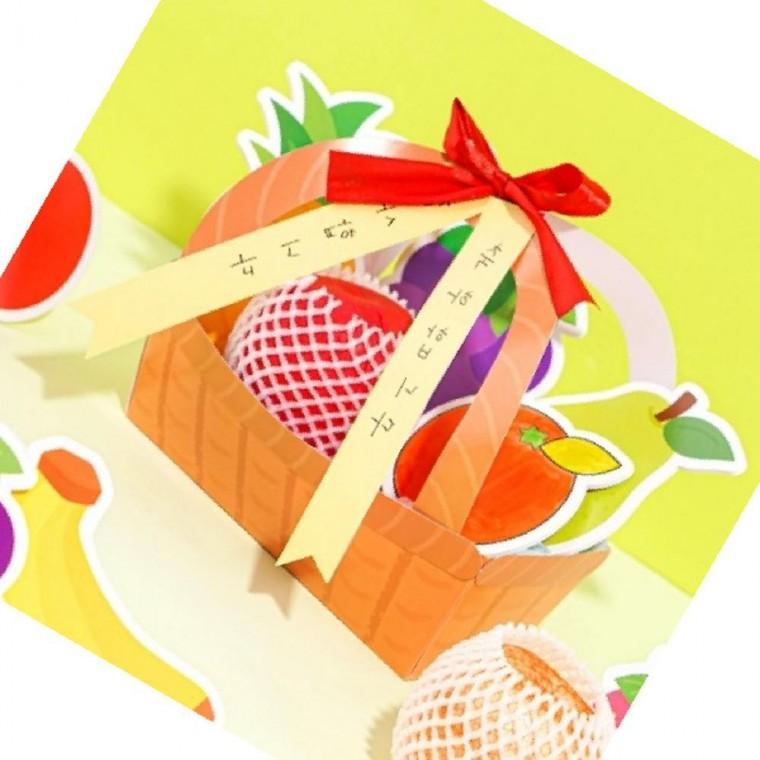 폼보드 만들기 한가위 과일바구니 DIY 추석 디테일