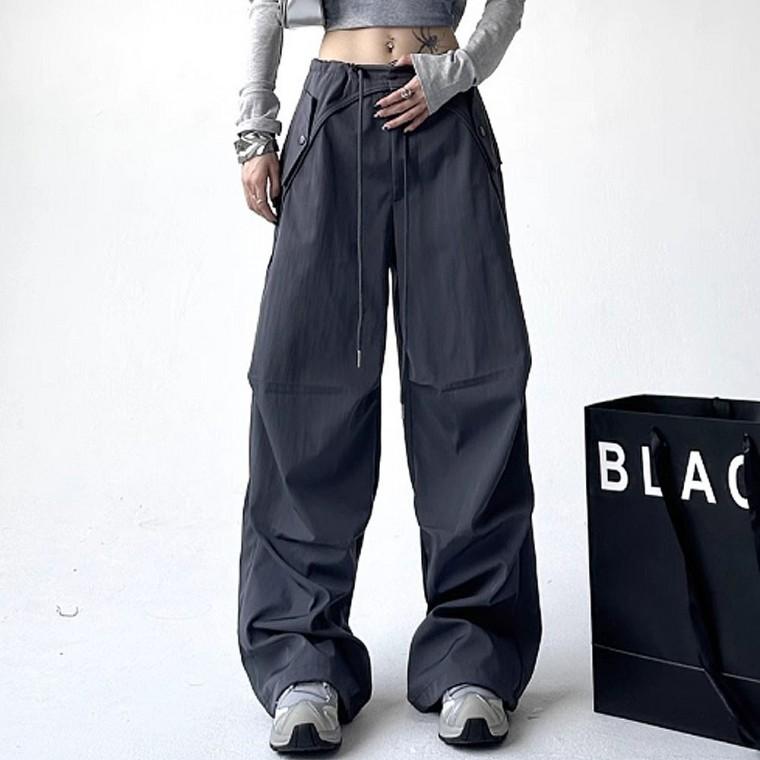 여자 스트링 와이드 신상 팬츠 데일리룩
