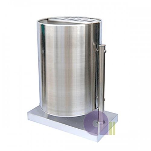 원형행거재떨이휴지통110L/G-104-1/소/공원휴지통
