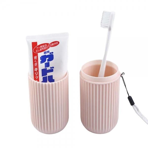 휴대용 칫솔케이스 핑크