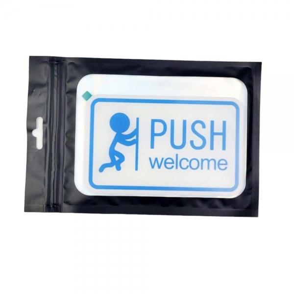 현관 출입문 안내판 PUSH/PULL PULL(당기시오)