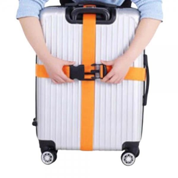 여행용 캐리어 보호밴드 오렌지