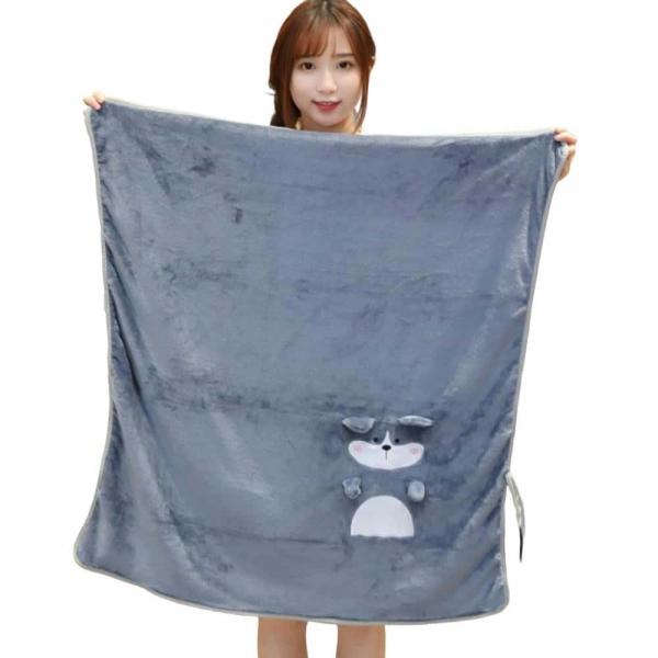 무릎담요 허스키